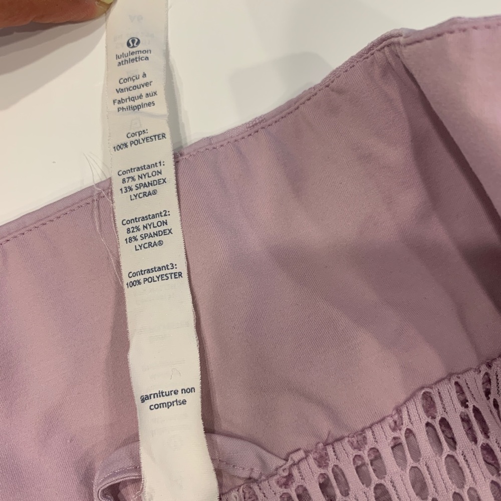 Lululemon "Travel to track" lilac jacket Size 4 - Picture 7 of 12